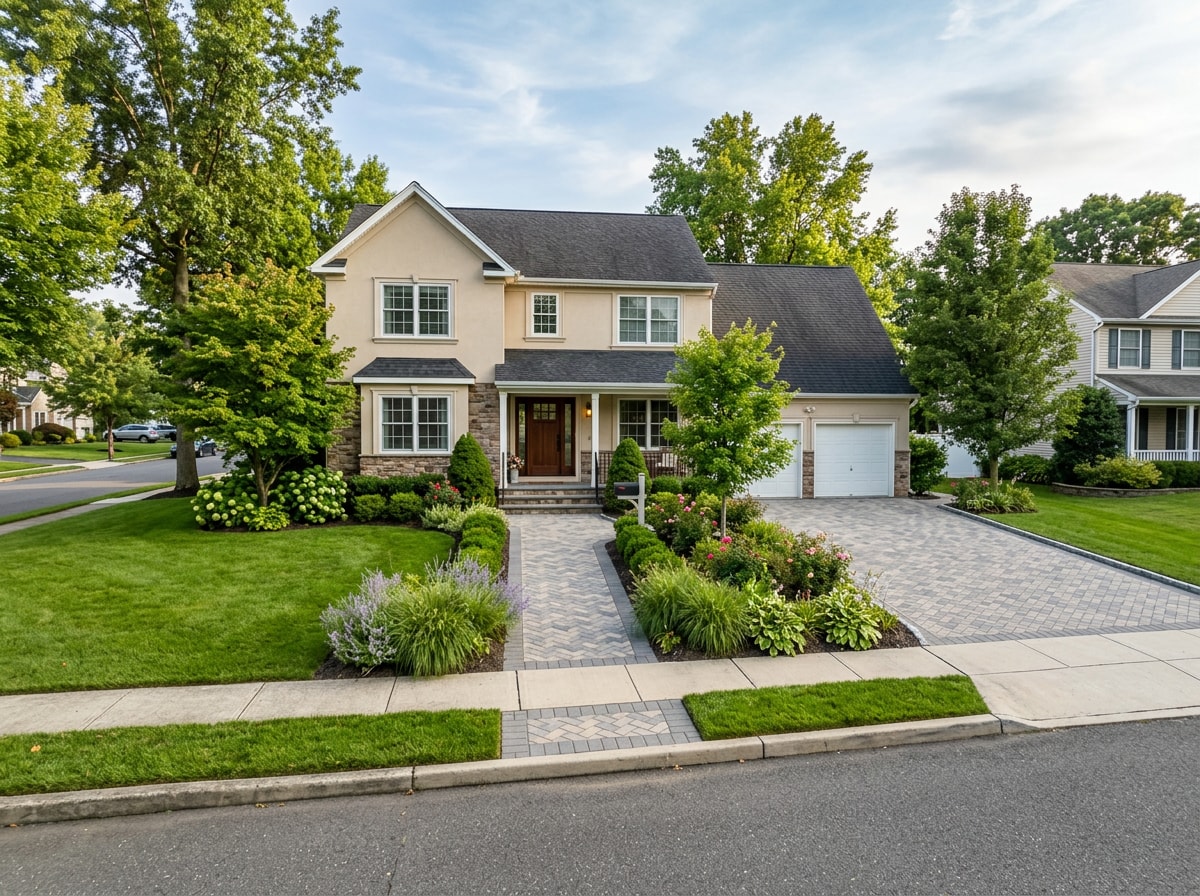 Concrete paver patio, walkway, and driveway installation examples in Pasadena, MD
